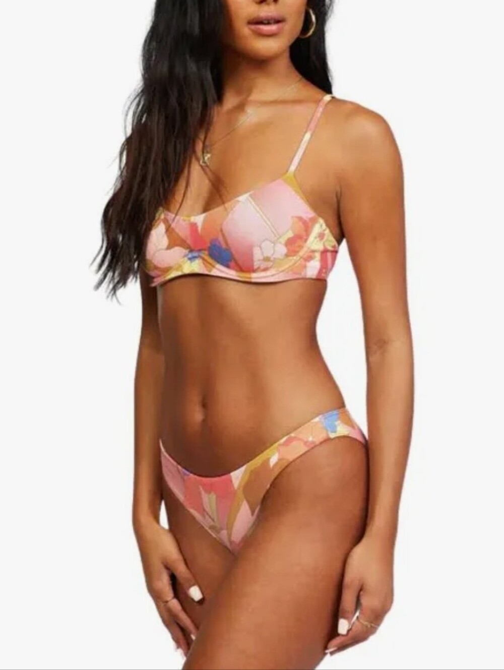 Billabong Groovy Garden Tropic Bikini Bottom Size L